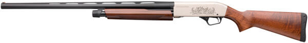 Winchester Repeating Arms 512404391 SXP Upland Field 12 Gauge 3 4+1 (2.75″) 26″ Vent Rib Barrel  Matte Nickel Engraved Receiver  Grade II/III Satin Turkish Walnut Stock   Includes 3 Invector-Plus Chokes”