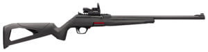 Winchester Guns 521104102 Wildcat Combo 22 LR 10+1 18″ Matte Black Gray Synthetic Stock Right Hand (Full Size) w/Reflex-style Electronic Sight