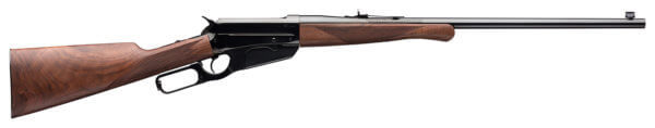 Winchester Repeating Arms 534286154 Model 1895 High Grade 405 Win 4+1 24 Gloss Blued Button Rifled Barrel  Gloss Blued Steel Receiver Drilled & Tapped For Side Mount Sight  Checkered Grade III/IV Walnut Straight Grip Stock”