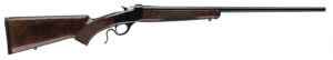 Winchester Guns 534293212 Model 1885 Low Wall Hunter 243 Win 1rd Cap 24″ Octagon Barrel Polished Blued Rec Grade III/IV Oil Walnut Fixed Pistol Grip Stock Right Hand (Full Size)