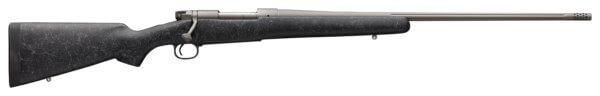 Winchester Repeating Arms 535238230 Model 70 Extreme 7mm Rem Mag 3+1 26″ Free-Floating Muzzle Brake Barrel  Tungsten Gray Cerakote Metal Finish  Charcoal Gray Bell & Carlson Synthetic Stock w/Sculpted Cheekpiece  Pachmayr Decelerator Recoil Pad  No Sights