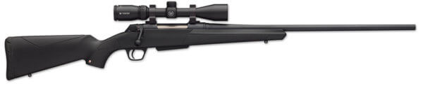 Winchester Repeating Arms 535705294 XPR Scope Combo 6.5 PRC 3+1 24″ Free-Floating  Barrel  Blued Perma-Cote Barrel/Receiver  Synthetic Stock w/Inflex Technology Recoil Pad  M.O.A. Trigger System  Includes Vortex Crossfire II 3-9x40mm Scope