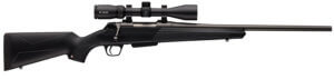 Winchester Guns 535737294 XPR Compact Scope Combo 6.5 PRC 3+1 22″ Black Perma-Cote Matte Black Synthetic Stock Right Hand (Full Size) Vortex Crossfire II 3-9x40mm No Sights