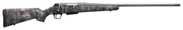 Winchester Repeating Arms 535776212 XPR Extreme Hunter 243 Win 3+1 22″ Free-Floating Threaded Barrel w/Muzzle Brake  Tungsten Gray Cerakote Barrel/Receiver  TrueTimber Midnight Synthetic Stock  w/Textured Grip Panels  M.O.A. Trigger System