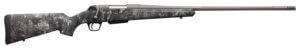 Winchester Repeating Arms 535776233 XPR Extreme Hunter 300 Win Mag 3+1 26″ Free-Floating Threaded Barrel w/Muzzle Brake  Tungsten Gray Cerakote Barrel/Receiver  TrueTimber Midnight Synthetic Stock w/Textured Grip Panels  M.O.A. Trigger System