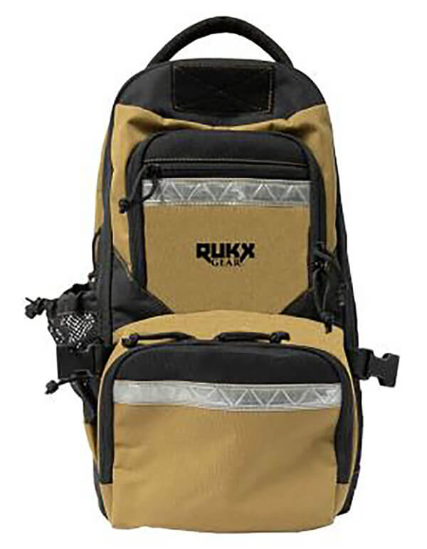 Rukx Gear ATIG12NMDSURB ATI Nomad Survivor Backpack 12 Gauge with 18.50″ Barrel 3″ Chamber 1rd Capacity Black Chrome Metal Finish & Black Fixed Checkered Stock Right Hand (Full Size)