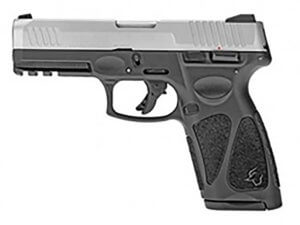 Taurus 1-G3B941G G3 9mm Luger Caliber with 4″ Barrel 15+1 or 17+1 Capacity Gray Finish Picatinny Rail Frame Serrated Matte Black Steel Slide & Polymer Grip Includes 2 Mags