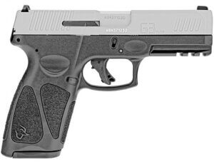 Taurus 1-G3B949G G3 9mm Luger Caliber with 4″ Barrel 15+1 or 17+1 Capacity Gray Finish Picatinny Rail Frame Serrated Matte Stainless Steel Slide & Polymer Grip Includes 2 Mags