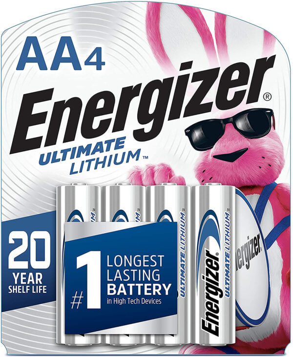 Energizer L92SBP4H3 AAA Ultimate 1.5V Lithium Qty (4) Single Pack