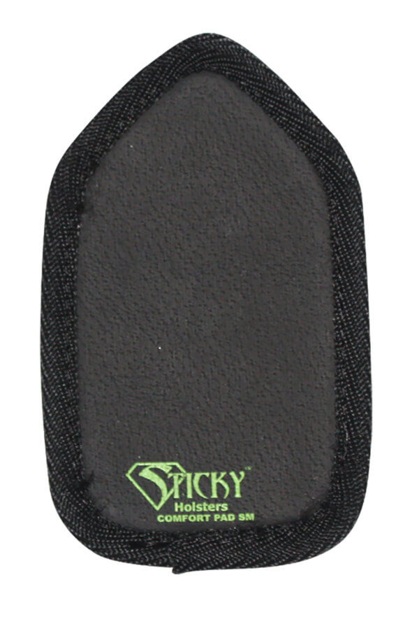 Sticky Holsters COMFORTPADSM Comfort Pad Holster Cushion IWB Size Small Black Foam Hook & Loop Ambidextrous