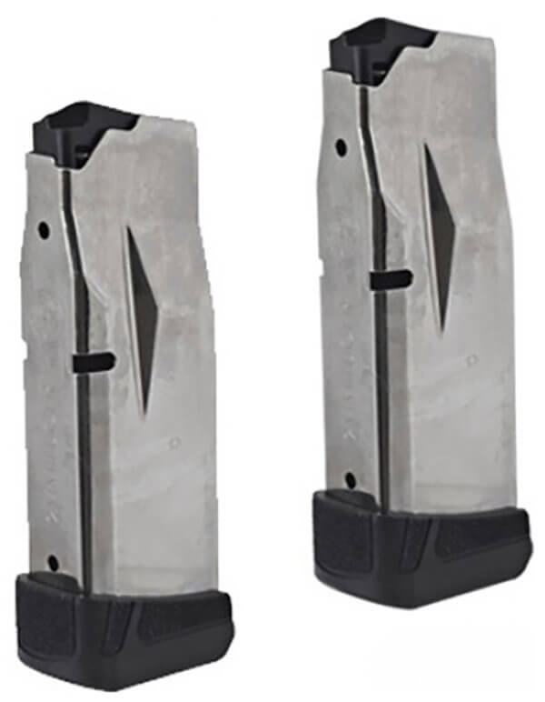 Ruger 90716 Max-9 Value Pack 12rd Magazine Fits Ruger Max-9 9mm Luger 12rd E-Nickel 2 Pack
