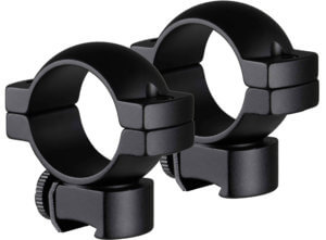 TruGlo TG-TG8961B2 Scope Ring Set Lightweight Quad Picatinny/Weaver High 1″ Tube Matte Black Aluminum