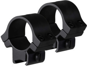 TruGlo TG-TG8960B1 Scope Ring Set Lightweight Picatinny/Weaver Medium 1″ Tube Matte Black Aluminum