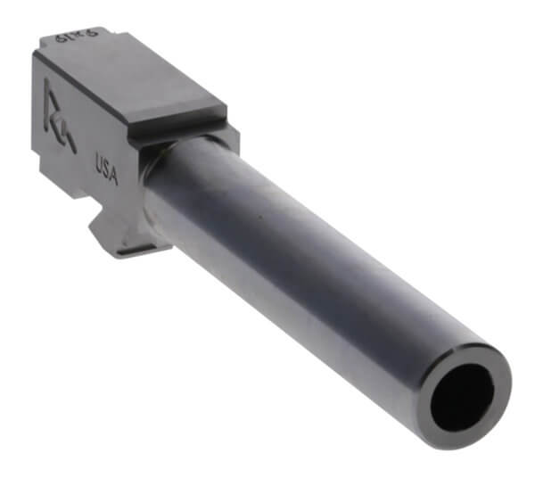 Rival Arms RA-RA22G201D Essential V2 Drop-In Barrel 9mm Luger 4.49″ Stainless Steel Finish & Material for Glock 19 Gen3-4