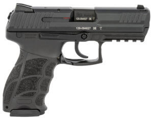 HK 81000103 P30 V1 Light LEM 9mm Luger 3.85″ 17+1 (2) Black Black Steel Slide Black Interchangeable Backstrap Grip