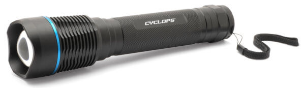 Cyclops CYCFLB2000 Brontes 2K Black Anodized Aluminum White Cree LED 2000 Lumens 400 Meters Range