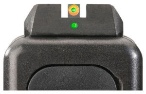AmeriGlo GL352 Protector Sight Set for Glock Black | Green Tritium with Lumigreen Outline Front Sight Black Rear Sight