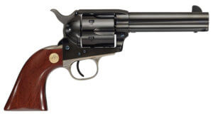 Cimarron MP410B1401 Pistoleer  45 Colt (LC) 6rd 4.75″ Blued Steel Walnut Grip Nickel Backstrap & Trigger Guard