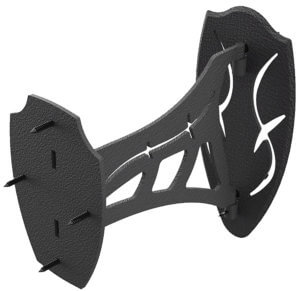 Skullhooker SKH-SSM-BLK Single Shoulder Mount Mounting Kit Wall Mount Steel Black Small/Mid-Size Game