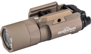 SureFire X300UBTN X300U-B Weapon Light Handgun 1000 Lumens White LED Tan Anodized Aluminum 213 Meters Beam