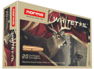 Norma Ammunition (RUAG) 20177412 Whitetail  300 Win Mag 150 gr Pointed Soft Point (PSP) 20rd Box