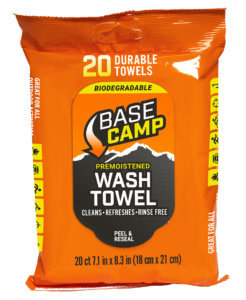 Dead Down Wind 1356 Base Camp Wash Towels Textured/Biodegradable 7.1″ X 8.3″ 20 Per Pkg