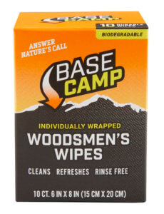Dead Down Wind 1358 Base Camp Woodmen’s Wipes Textured/Biodegradable 6″ x 8″ 1