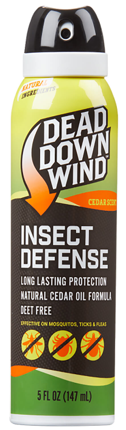 Dead Down Wind 13700 Insect Defense  Cedar Scent 5 oz Aerosol Repels Mosquitos  Ticks & Fleas