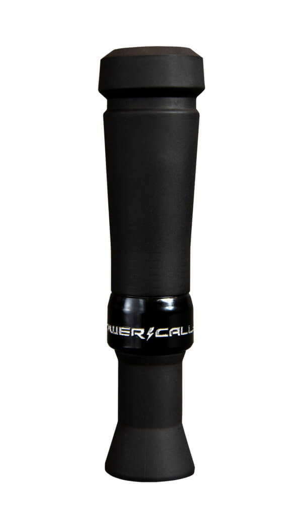 Power Calls 21801 Jolt DR Open Call Double Reed Attracts Mallards Stealth Black Polycarbonate