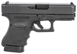 Glock UX4350201FRMOS G43X Subcompact MOS 9mm Luger 3.41″ 10+1 Overall Black Finish with nDLC Steel with Front Serrations & MOS Cuts Slide Rough Texture Beavertail Polymer Grip & Fixed Sights