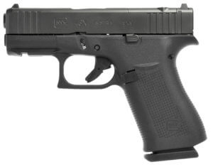 Glock UA455S203 G45 9mm Luger 17+1 4.02″ GMB Barrel Black nDLC Serrated Slide Black Polymer Frame w/Accessory Rail Black Textured w/Interchangeable Backstrap Grip Ambidextrous