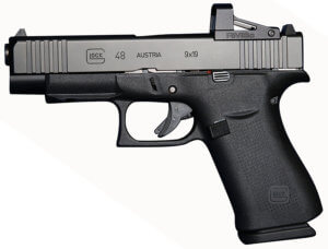 Glock PI3430103 G34 Gen3 Competition 9mm Luger 5.31″ Barrel 17+1 Black Frame & Slide Finger Grooved Rough Texture Grip Adjustable Sights Safe Action Trigger