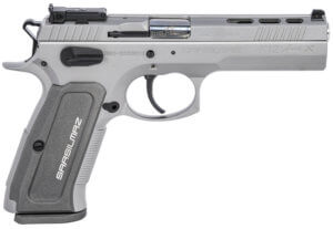 Sar USA K12STSPX K-12 Sport X Duty 9mm Luger 4.70″ 17+1 (2) Matte Stainless Steel Gray Polymer Grip
