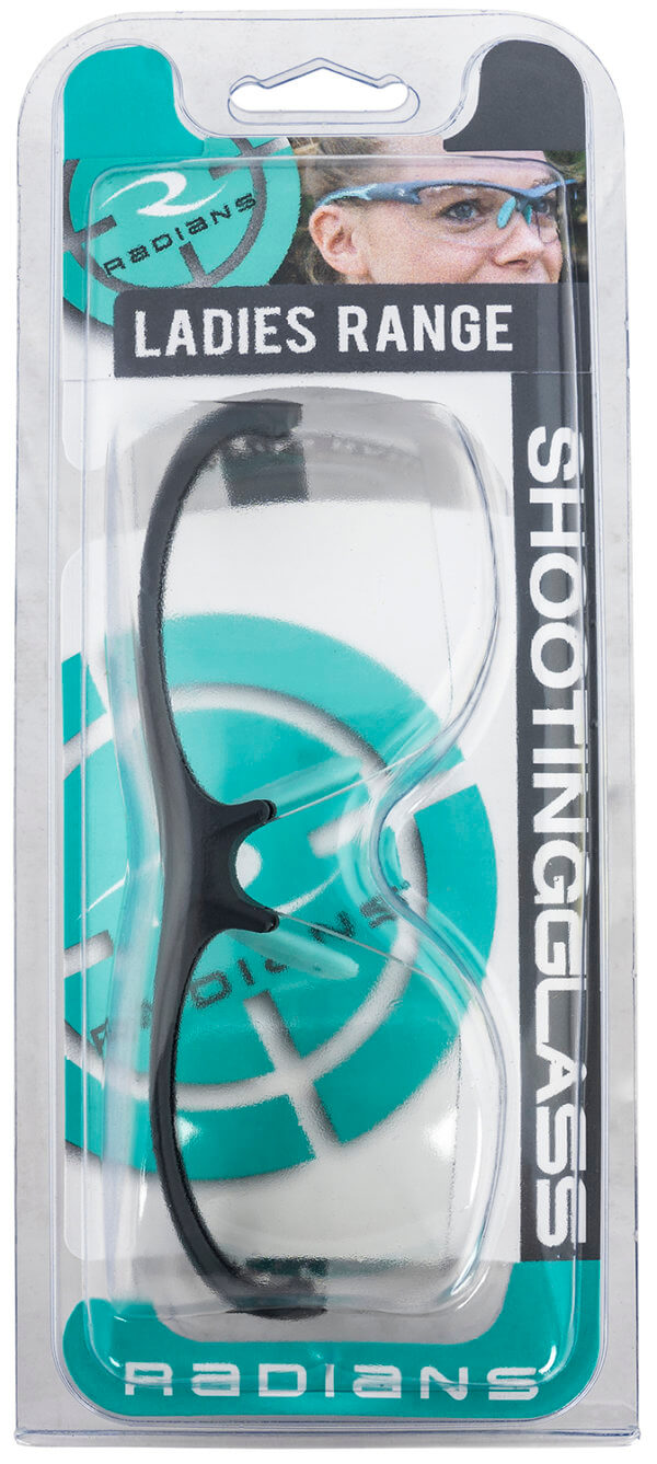 Radians WS2310CS Ladies Range Eyewear Clear Lens Gray with Aqua Accents Frame