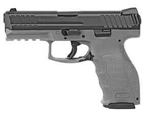 HK 81000232 VP9 9mm Luger 4.09″ 10+1 (3) Gray Black Steel Slide Gray Interchangeable Backstrap Grip Night Sights