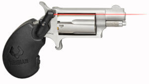 North American Arms 22MSVL Mini-Revolver 22 WMR Caliber with 1.13″ Barrel 5rd Capacity Cylinder Overall Stainless Steel Finish & Black Polymer Grip Includes Viridian Laser
