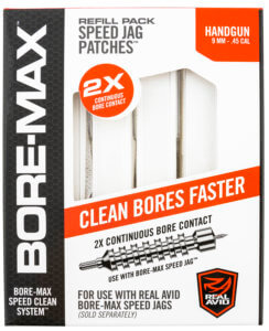 Real Avid AVBMPATCH4L Bore-Max Speed Jag Refill Pack Textured Synthetic 4″ L 250 Per Box