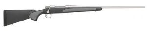REM Arms Firearms R27263 Model 700 SPS 243 Win 4+1 Cap 24″ Matte Stainless Rec/Barrel Matte Black Stock with Gray Panels Right Hand (Full Size)