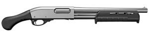 REM Arms Firearms R81312 870 Tac-14 Marine 12 Gauge 14″ 4+1 3″ Electroless Nickel-Plated Rec/Barrel Black Fixed Raptor Grip Stock Right Hand (Full Size) Includes Cylinder Choke