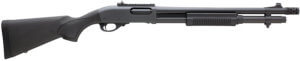REM Arms Firearms R81198 870 Express Tactical 12 Gauge with 18.50 Barrel  3″ Chamber  6+1 Capacity  Matte Blued Metal Finish  Matte Black Synthetic Stock & Ghost Ring Sight Right Hand (Full Size) Includes RemChoke”