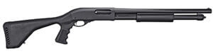 REM Arms Firearms R25549 870 Express Tactical 12 Gauge with 18.50 Cylinder Bore Barrel  3″ Chamber  4+1 Capacity  Matte Blued Metal Finish  Matte Black Synthetic Stock & Bead Sight Right Hand (Full Size)”