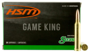 HSM 7MMMAG6N Game King  7mm Rem Mag 160 gr Sierra GameKing Spitzer Boat-Tail 20rd Box