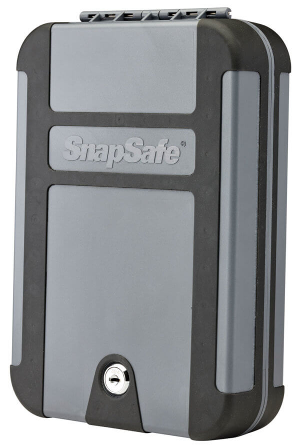 SnapSafe 75230 Lock Box  Large Combination/Key Entry Black Steel 9.50 L x 6.50″ W x 1.75″ D”