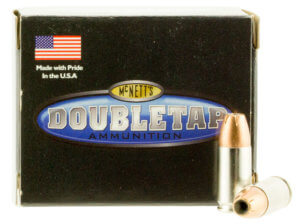 DoubleTap Ammunition 9MM165EQ Defense  9mm Luger +P 165 gr Jacketed Hollow Point (JHP) 20rd Box