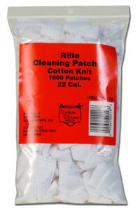 Southern Bloomer 118 Cleaning Patches  .22 Cal Cotton 1000 Per Bag