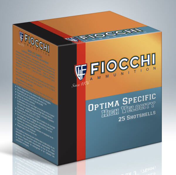 Fiocchi 203HV5 Field Dynamics High Velocity 20 Gauge 3″ 1 1/4 oz 1200 fps 5 Shot 25rd Box