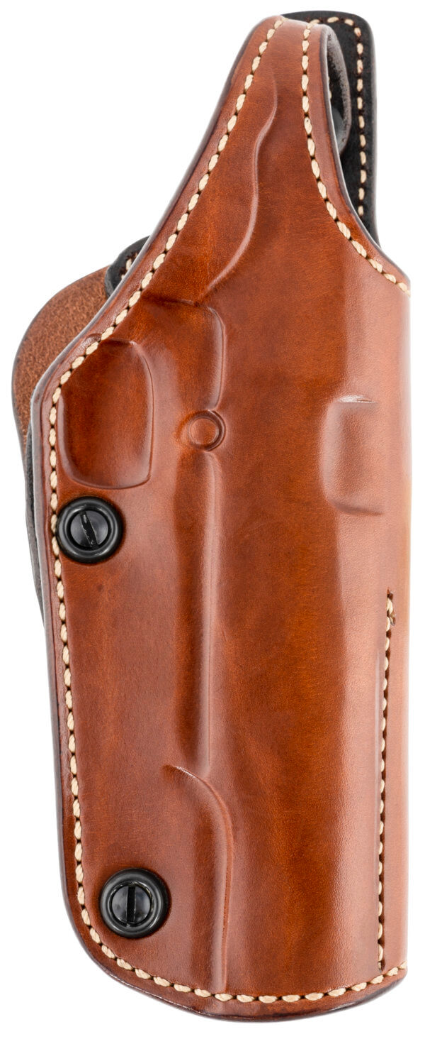 Galco PHX212 Phoenix OWB Tan Leather Belt Loop Fits 1911 Fits 5″ Barrel Right Hand