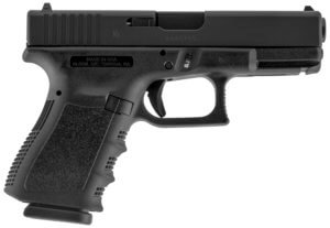 Glock UI2650201 G26 Gen3 Subcompact 9mm Luger 3.43″ Barrel 10+1 Black Frame & Slide Finger Grooved Textured Polymer Grip Safe Action Trigger (US Made)