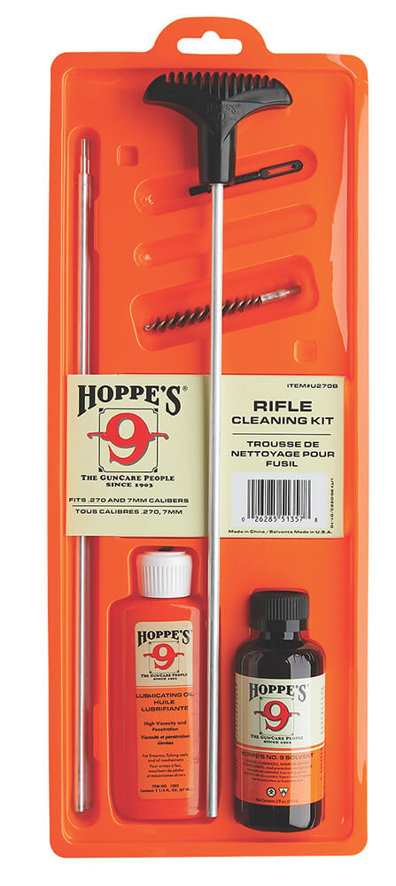 Hoppe’s U243B Rifle Cleaning Kit 6mm/6.5mm/243/257 Cal Rifle