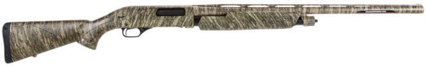 Winchester Repeating Arms 512293291 SXP Waterfowl Hunter 12 Gauge 3.5 4+1 (2.75″) 26″ Vent Rib Steel Barrel w/Chrome-Plated Chamber & Bore  Aluminum Alloy Receiver  Full Coverage Mossy Oak Bottomland  Inflex Recoil Pad  Includes 3 Invector-Plus Chokes”